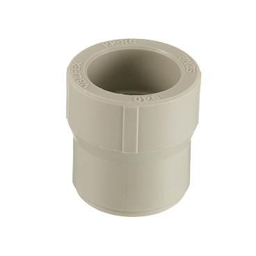 Муфта полипропиленовая Valfex переходная 50 х 40 мм серая (10005040Г)