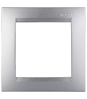 Рамка Simon 15 одноместная алюминий (1500610-033)