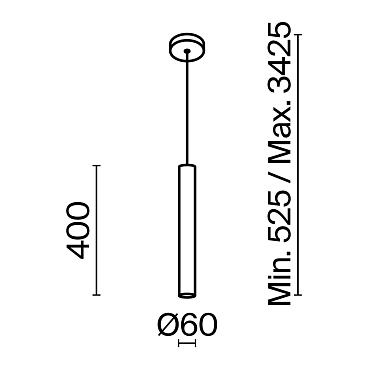 Подвесной светильник Maytoni MOD161PL-01G1