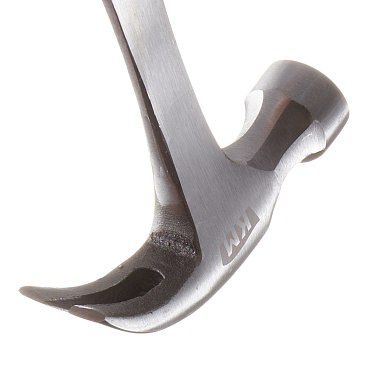 Молоток-гвоздодер цельнометаллический КМ 560 г обрезиненная ручка (675303)