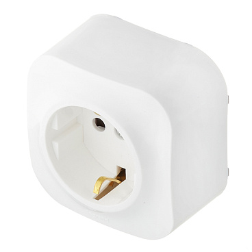 Розетка Legrand Quteo накладная белая (782220)