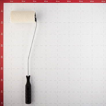 Валик велюр 100 мм d42 мм ворс 5 мм для алкидной основы с ручкой удлиненный Hesler Frankfurt