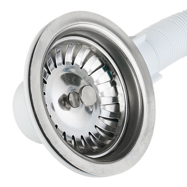 Выпуск для мойки АНИ пласт 3 1/2 с переливом (N305DIY)