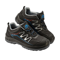 Полуботинки рабочие текстильные со светоотражающими элементами с защитным подноском размер 45 черные Prosafe Sport (753ТКВ)