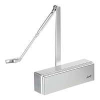 Доводчик дверной Lavelly (45-65 кг) серебро