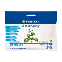 Удобрение минеральное сухое для выращивания рассады гранулированное Leaf Power Fertika 50 г
