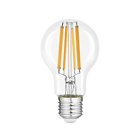 Лампа светодиодная филаментная Gauss Filament E27 2700К 20 Вт 1800 Лм 185-265 В груша A60 прозрачная