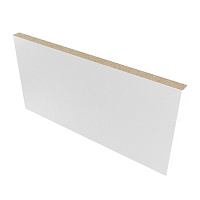 Доборная планка 200х8х2070 мм финишпленка белая (1 шт.)