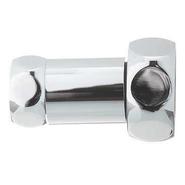 Соединитель прямой для полотенцесушителя 1 ВР(г) х 1/2 ВР(г) хром (2 шт.)