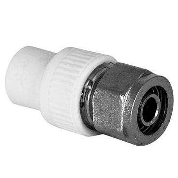 Муфта полипропиленовая Tebo комбинированная 20х16 мм (TRD0000020498)