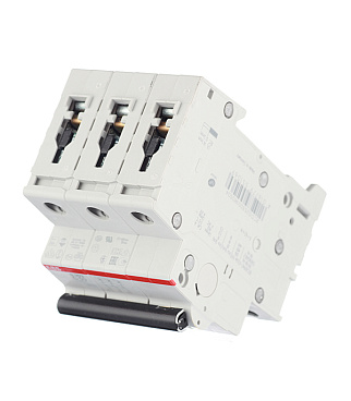 Автоматический выключатель модульный ABB S203 3P 50А тип C 6 кА 400 В (2CDS253001R0504)