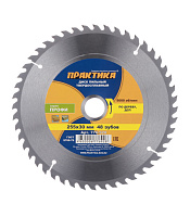 Диск пильный по дереву Практика 255х30х2,8 мм 48 зубьев (776-928)