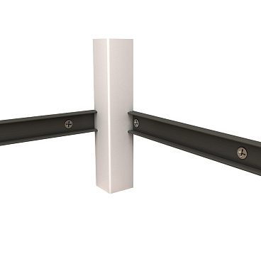 Соединитель для плинтуса МДФ Cosca Décor белый 18х18х134 мм под покраску (6 шт.)