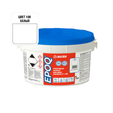 Затирка эпоксидная Mapei EPOQ 100 белая 1 кг