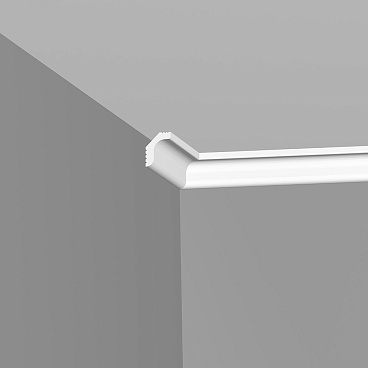 Плинтус потолочный из пенополистирола 20х25х2000 мм под натяжной потолок Плинтэкс C20/25