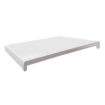 Подоконник ПВХ 600х3000х20 мм белый матовый