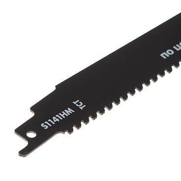 Пилка для сабельной пилы Практика S1141HM универсальная L200 мм прямой рез (1 шт.) (244-346)