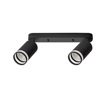 Спот IN HOME НПБ GU10 24 Вт черный IP20 (4690612045610)