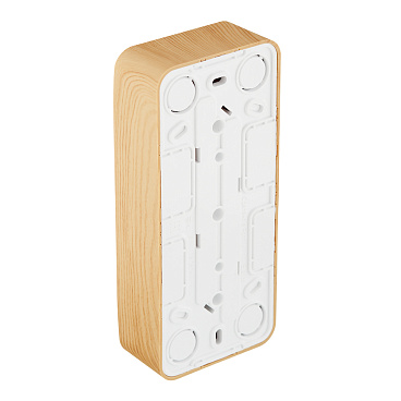 Розетка Systeme Electric Blanca накладная ясень со шторками (BLNRA001315)