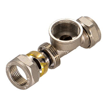 Тройник 20 обж(ц) х 1/2 ВР(г) х 20 обж(ц)