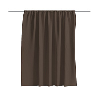 Штора сатен коричневая 180х260 см Legrand Софт (58093785)