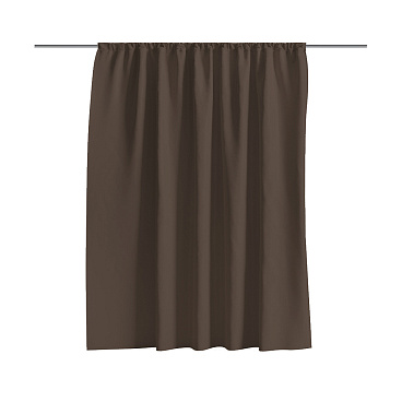 Штора сатен коричневая 180х260 см Legrand Софт (58093785)