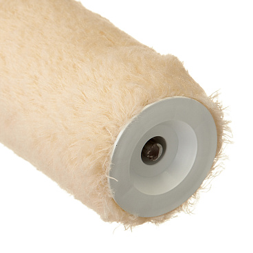 Валик натуральный мех 250 мм d42 мм ворс 12 мм для алкидной основы с ручкой