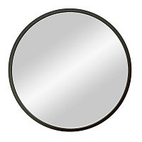 Зеркало круглое 60 см в раме черной Continent Mealhada (ЗЛП2413)