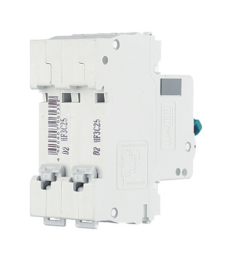 Автоматический выключатель модульный Dekraft BA-101 2P 25А тип C 4,5 кА 230/400 В (11068DEK)