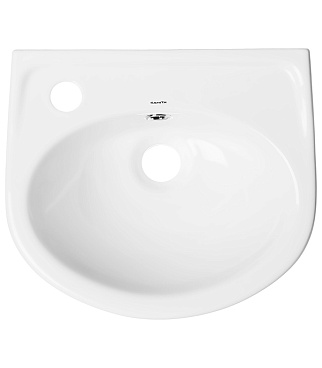 Раковина-мини Sanita Лада 37 см подвесная белая (LDASAWB01)