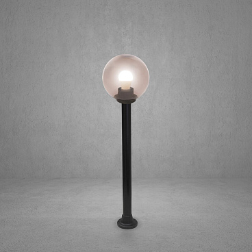 Светильник садово-парковый Svet Анелма черный 260 мм E27 60 Вт IP44 (1200-00190)