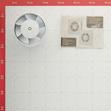 Вентилятор канальный Era Profit d100 мм белый