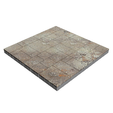 Плитка тротуарная Инсбрук Альпен 60 мм Colormix Берилл (13,2 кв.м)