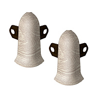 Угол наружный Идеал Классик 55 мм дуб латте S-профиль (2 шт.)