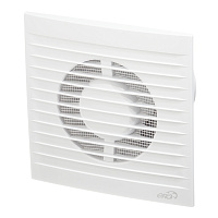 Вентилятор осевой Era Neo с обратным клапаном с антимоскитной сеткой 180х180 мм d125 мм белый