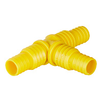 Тройник 3/4-1 для поливочного шланга Инструм-Агро пластиковый (011882)