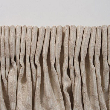 Штора жаккард бежевая 200х270 см Mona Liza Трио (МЛ715/С1)