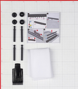 Лоток душевой Wirquin Венеция с гидрозатвором 800 мм решетка из нержавеющей стали (30724168)