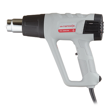 Фен строительный электрический Интерскол ФЭ-2000ЭМ 2000 Вт (385.0.1.00)