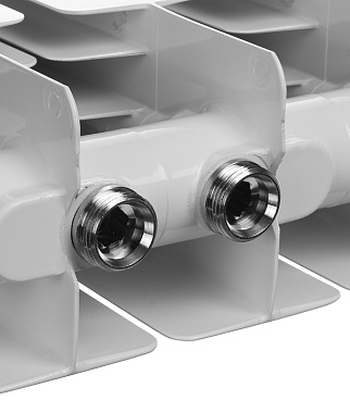 Радиатор биметаллический Rifar Base Ventil 500 мм 6 секций 3/4 нижнее правое подключение белый