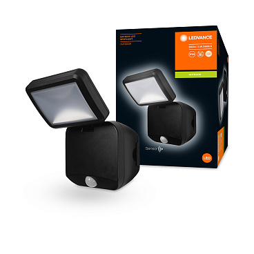 Светильник светодиодный садово-парковый настенный Ledvance Single черный 4000К 4 Вт IP54 (4058075227347)