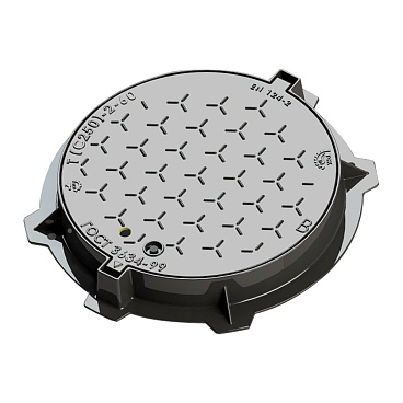 Люк чугунный ВЧ тяжелый 804х100 мм