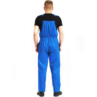 Полукомбинезон рабочий Бригадир 52-54 рост 170-176 см васильковый