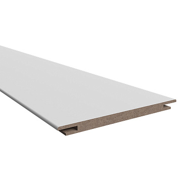 Доборная планка телескопическая Мона/Честер 150х10х2070/2130 мм эмаль белая (1 шт.)