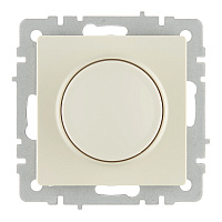 Диммер IEK Brite СС10-1-0-БрКр встраиваемый бежевый поворотно-нажимной (BR-D20-0600-K10)