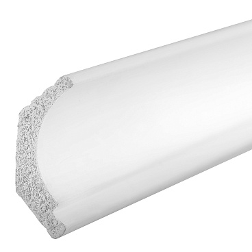 Плинтус потолочный из экополимера ударопрочный 30х30х2000 мм Cosca KX019