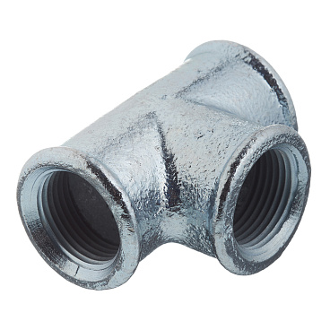 Тройник Gebo Platinum (130-5V) 3/4 ВР(г) х 3/4 ВР(г) х 3/4 ВР(г) чугунный оцинкованный