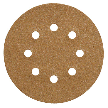 Диск шлифовальный Sunmight Gold d125 мм P100 на липучку бумажная основа (5 шт.)