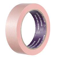 Лента малярная RoxelPro RoxPro 5025 Ultra для деликатных поверхностей розовая 30 мм 50 м (304332)