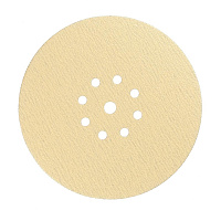 Диск шлифовальный КМ Gold d225 мм P80 на липучку бумажная основа (5 шт.)